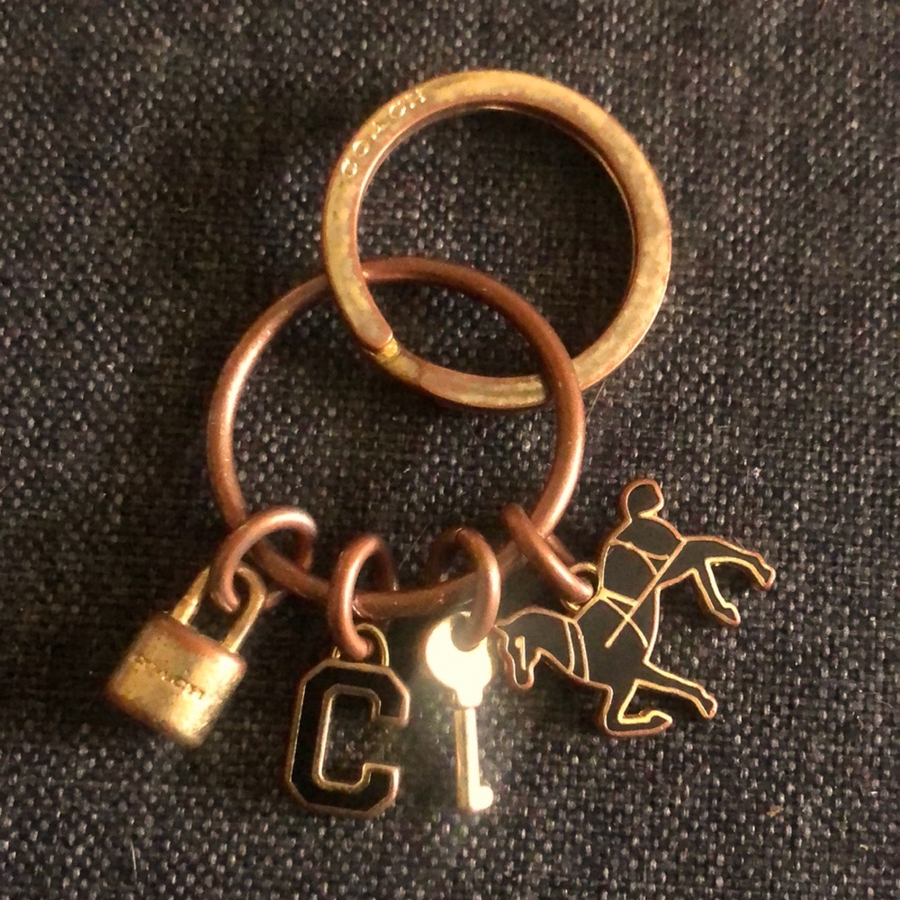 Vintage Coach key charm